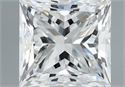 Diamante Natural 0.50 quilates, Princesa , Color H, claridad VVS1 y certificado GIA