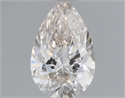 Natural Diamond 0.50 Carats, Pear with  Cut, J Color, VS2 Clarity and Certified by GIA