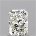 Diamante Natural 0.70 quilates, Radiante , Color J, claridad VVS2 y certificado GIA