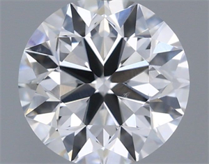Picture of Natural Diamond 0.50 Carats, Round with Very Good Cut, E Color, VS1 Clarity and Certified by GIA