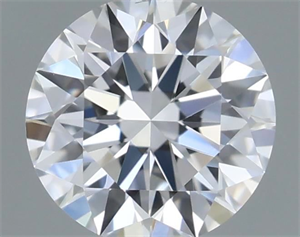 Picture of Natural Diamond 0.40 Carats, Round with Excellent Cut, D Color, VVS2 Clarity and Certified by GIA