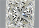 Natural Diamond 0.50 Carats, Princess with  Cut, K Color, VVS2 Clarity and Certified by IGI