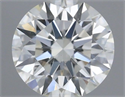 Natural Diamond 0.43 Carats, Round with Excellent Cut, J Color, VS1 Clarity and Certified by GIA