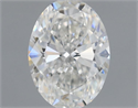 Diamante Natural 0.40 quilates, Ovalado , Color F, claridad IF y certificado GIA