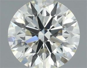 Picture of Natural Diamond 0.50 Carats, Round with Excellent Cut, M Color, VVS2 Clarity and Certified by GIA
