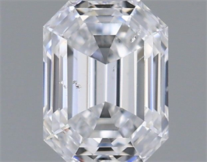 Foto Diamante Natural 0.40 quilates, Asscher , Color D, claridad SI2 y certificado GIA de