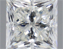 Diamante Natural 0.45 quilates, Princesa , Color K, claridad VS1 y certificado GIA