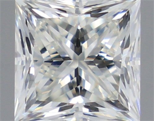 Foto Diamante Natural 0.45 quilates, Princesa , Color K, claridad VS1 y certificado GIA de