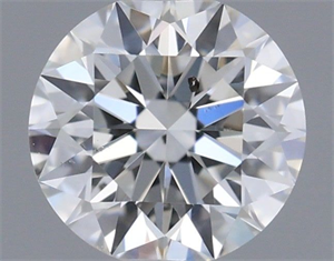 Picture of Natural Diamond 0.40 Carats, Round with Excellent Cut, G Color, SI1 Clarity and Certified by GIA