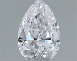 Foto Diamante Natural 0.40 quilates, De pera , Color D, claridad SI1 y certificado GIA de