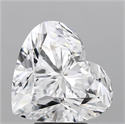 Natural Diamond 5.01 Carats, Heart with  Cut, D Color, SI2 Clarity and Certified by GIA