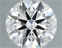 Natural Diamond 0.70 Carats, Round with Excellent Cut, K Color, VS2 Clarity and Certified by GIA