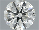 Natural Diamond 0.40 Carats, Round with Excellent Cut, I Color, SI2 Clarity and Certified by IGI