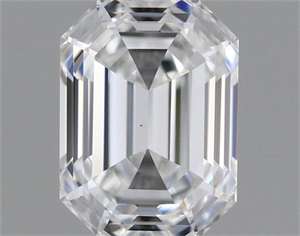 Foto Diamante Natural 0.52 quilates, Asscher , Color E, claridad VS2 y certificado GIA de