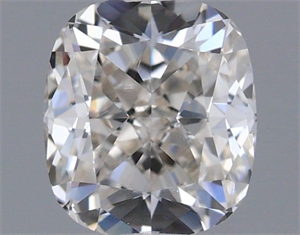 Picture of Natural Diamond 0.52 Carats, Cushion with  Cut, J Color, VS1 Clarity and Certified by GIA