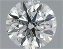 Natural Diamond 0.50 Carats, Round with Excellent Cut, I Color, SI1 Clarity and Certified by IGI