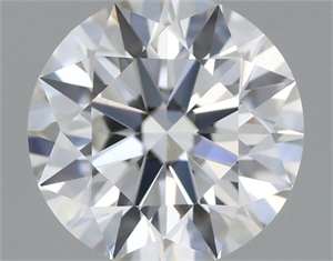 Picture of Natural Diamond 0.50 Carats, Round with Excellent Cut, F Color, IF Clarity and Certified by HRD