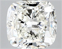 Natural Diamond 0.51 Carats, Cushion with  Cut, K Color, SI2 Clarity and Certified by GIA