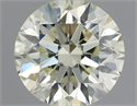 Diamante Natural 0.93 quilates, Redondo , Color K, claridad SI1 y certificado IGI