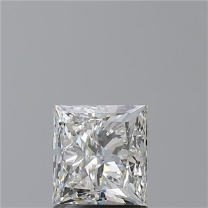 Foto Diamante Natural 1.50 quilates, Princesa , Color I, claridad SI2 y certificado GIA de