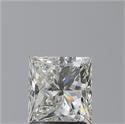 Natural Diamond 1.52 Carats, Princess with  Cut, I Color, I1 Clarity and Certified by IGI