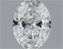 Diamante Natural 0.30 quilates, Ovalado , Color F, claridad SI1 y certificado GIA
