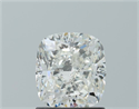Diamante Natural 1.51 quilates, Del cojín , Color H, claridad SI2 y certificado HRD