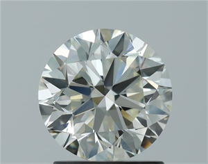Foto Diamante Natural 1.50 quilates, Redondo , Color J, claridad VVS2 y certificado HRD de