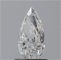 Diamante Natural 1.01 quilates, De pera , Color G, claridad SI2 y certificado GIA