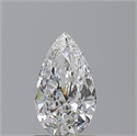 Natural Diamond 0.80 Carats, Pear with  Cut, F Color, VS1 Clarity and Certified by GIA