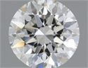 Natural Diamond 0.70 Carats, Round with Very Good Cut, H Color, SI1 Clarity and Certified by GIA