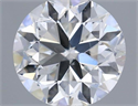 Natural Diamond 0.70 Carats, Round with Very Good Cut, G Color, SI2 Clarity and Certified by GIA