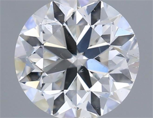 Picture of Natural Diamond 0.70 Carats, Round with Very Good Cut, G Color, SI2 Clarity and Certified by GIA