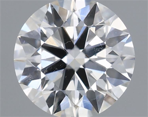 Picture of Natural Diamond 0.70 Carats, Round with Very Good Cut, E Color, SI2 Clarity and Certified by GIA