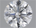 Diamante Natural 0.70 quilates, Redondo , Color H, claridad VVS2 y certificado GIA