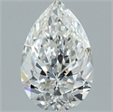 Diamante Natural 1.00 quilates, De pera , Color G, claridad IF y certificado IGI