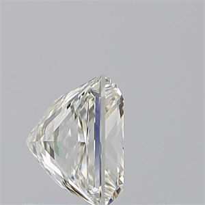 Picture of Natural Diamond 0.70 Carats, Princess with  Cut, I Color, VVS1 Clarity and Certified by IGI