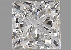 Foto Diamante Natural 1.51 quilates, Princesa , Color F, claridad VVS1 y certificado GIA de