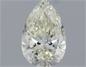Natural Diamond 1.01 Carats, Pear with  Cut, K Color, VS2 Clarity and Certified by IGI