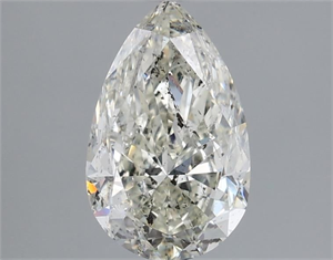 Picture of Natural Diamond 1.51 Carats, Pear with  Cut, I Color, SI2 Clarity and Certified by IGI