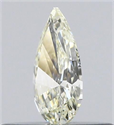 Natural Diamond 0.22 Carats, Pear with  Cut, J Color, VVS2 Clarity and Certified by IGI