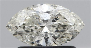 Picture of Natural Diamond 0.59 Carats, Marquise with  Cut, K Color, I1 Clarity and Certified by GIA