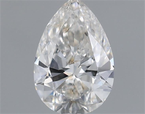 Picture of Natural Diamond 0.31 Carats, Pear with  Cut, G Color, I1 Clarity and Certified by GIA