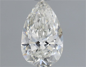 Picture of Natural Diamond 0.41 Carats, Pear with  Cut, H Color, VVS2 Clarity and Certified by GIA