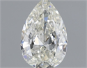 Natural Diamond 0.30 Carats, Pear with  Cut, J Color, VS2 Clarity and Certified by GIA