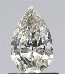 Foto Diamante Natural 0.47 quilates, De pera , Color I, claridad SI1 y certificado IGI de