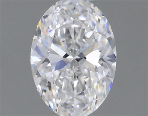 Picture of Natural Diamond 0.31 Carats, Oval with  Cut, D Color, VS2 Clarity and Certified by GIA