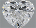 Natural Diamond 0.50 Carats, Heart with  Cut, G Color, VS2 Clarity and Certified by GIA