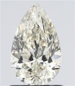 Foto Diamante Natural 0.96 quilates, De pera , Color J, claridad I1 y certificado IGI de