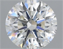 Natural Diamond 0.72 Carats, Round with Excellent Cut, I Color, I1 Clarity and Certified by GIA